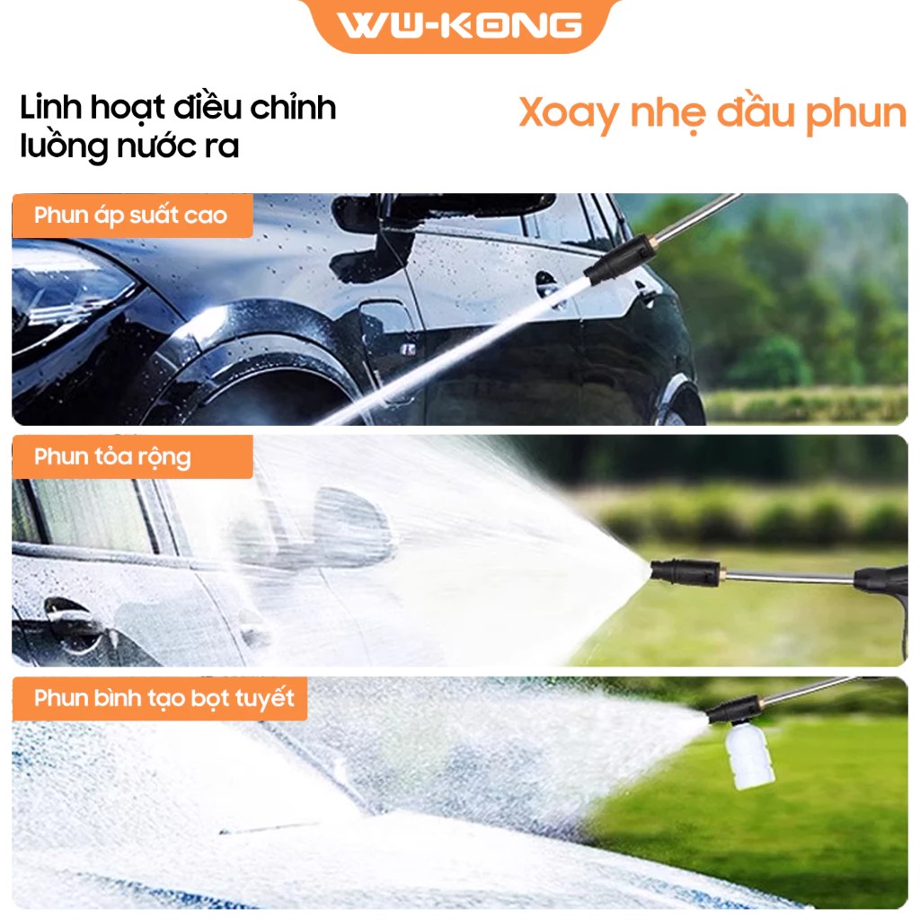 Ưu điểm nổi bật của máy rửa xe Wukong WK-01