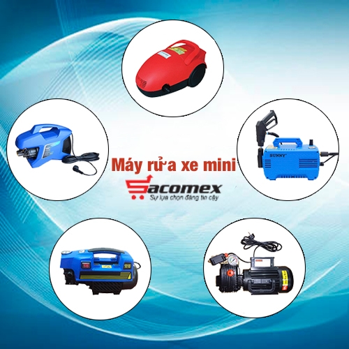 máy rửa xe mini
