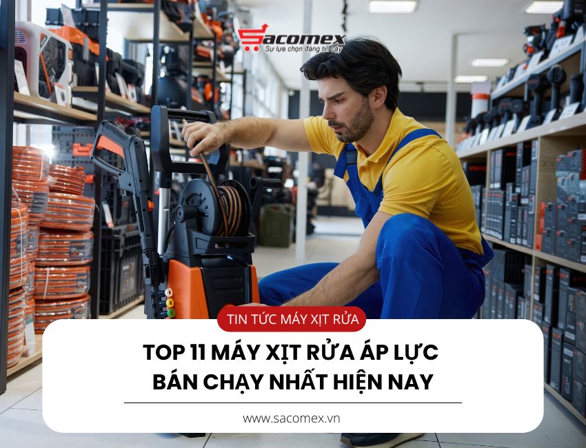 Top 11 máy xịt rửa áp lực bán chạy nhất hiện nay