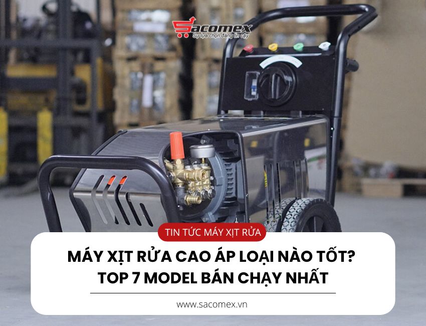 Máy xịt rửa xe cao áp loại nào tốt