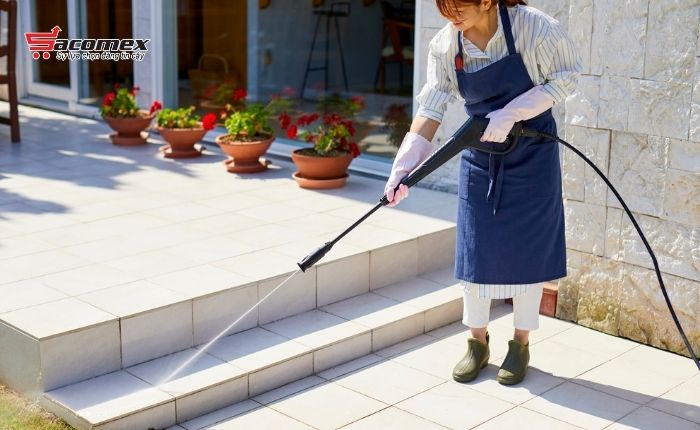 Xác định nhu cầu sử dụng thực tế khi mua máy xịt rửa sân vườn