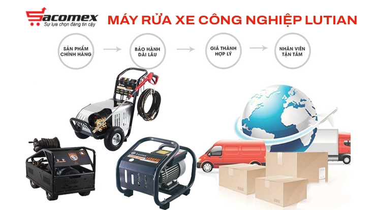 Máy xịt rửa xe công nghiệp