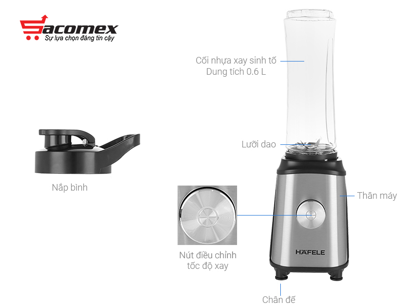 Máy xay sinh tố mini Hafel