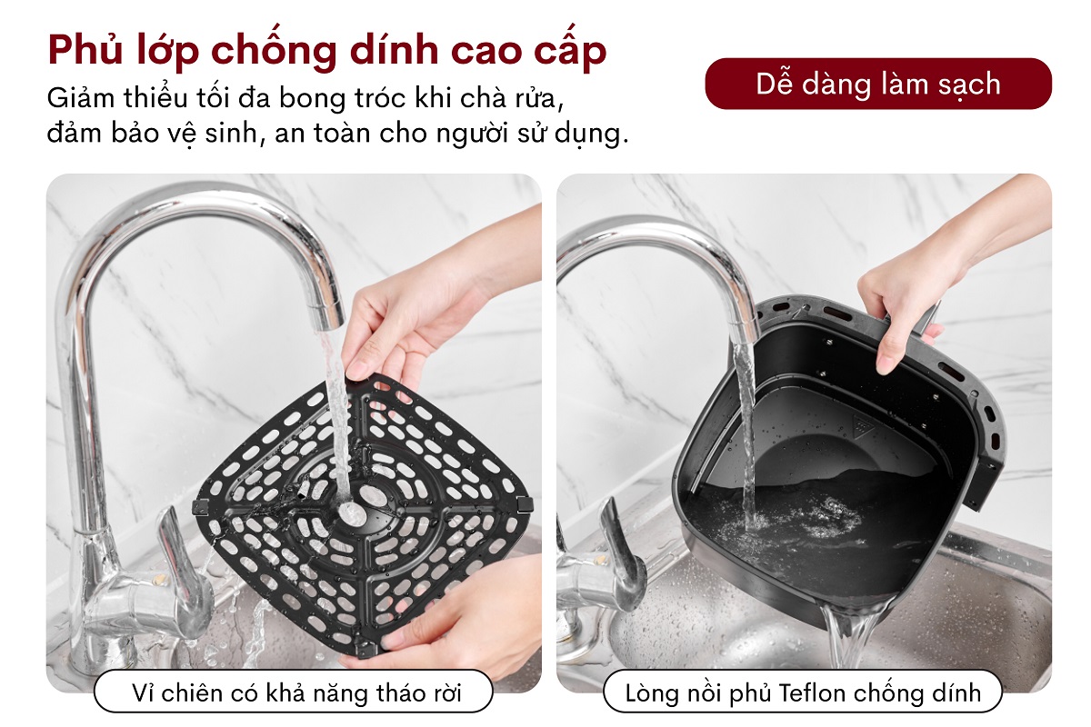 Đặc điểm nổi bật của nồi chiên không dầu Fujihome A5GG
