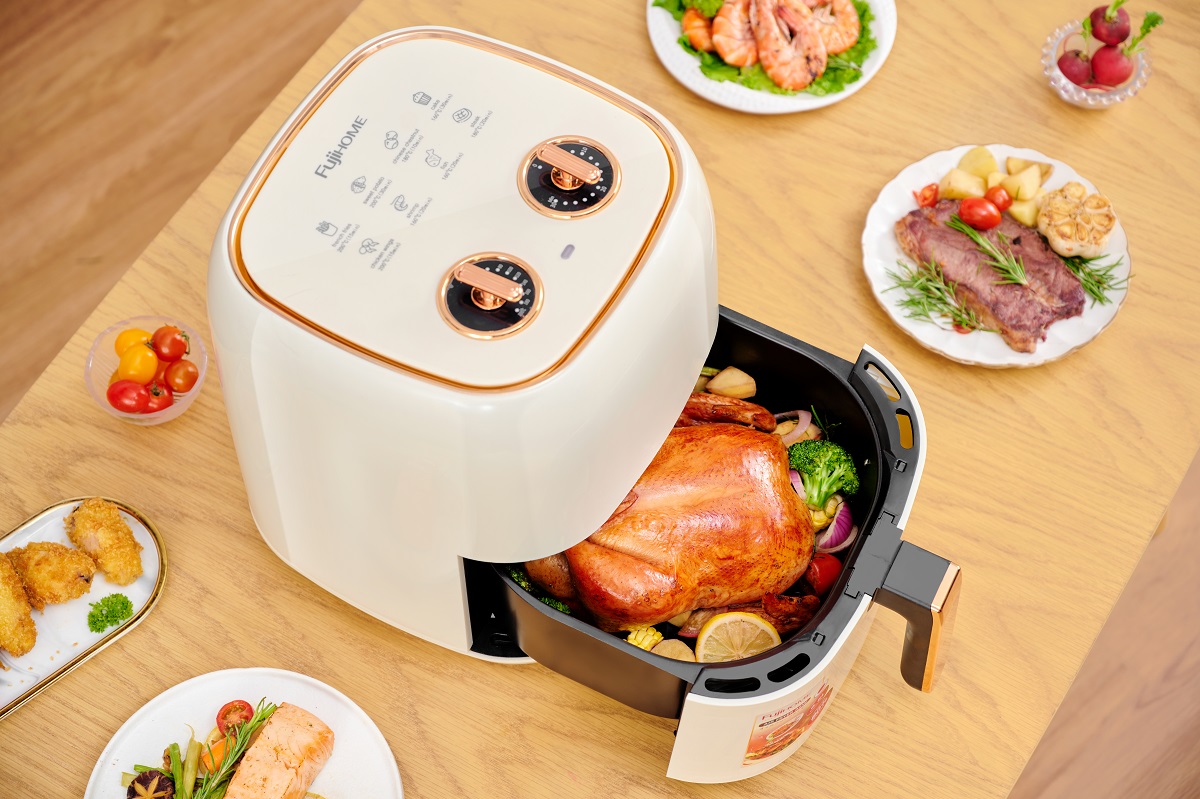 Ưu điểm nổi bật của nồi chiên không dầu Fujihome A6W 6,5Lít