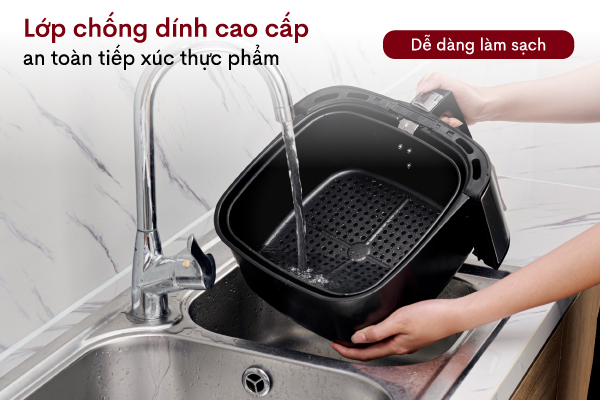 Đặc điểm nổi bật của nồi chiên không dầu Fujihome A7D