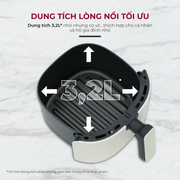 Đặc điểm nổi bật của nồi chiên không dầu mini Fujihome A3