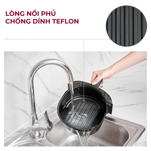 Đặc điểm nổi bật của nồi chiên không dầu mini Fujihome A3