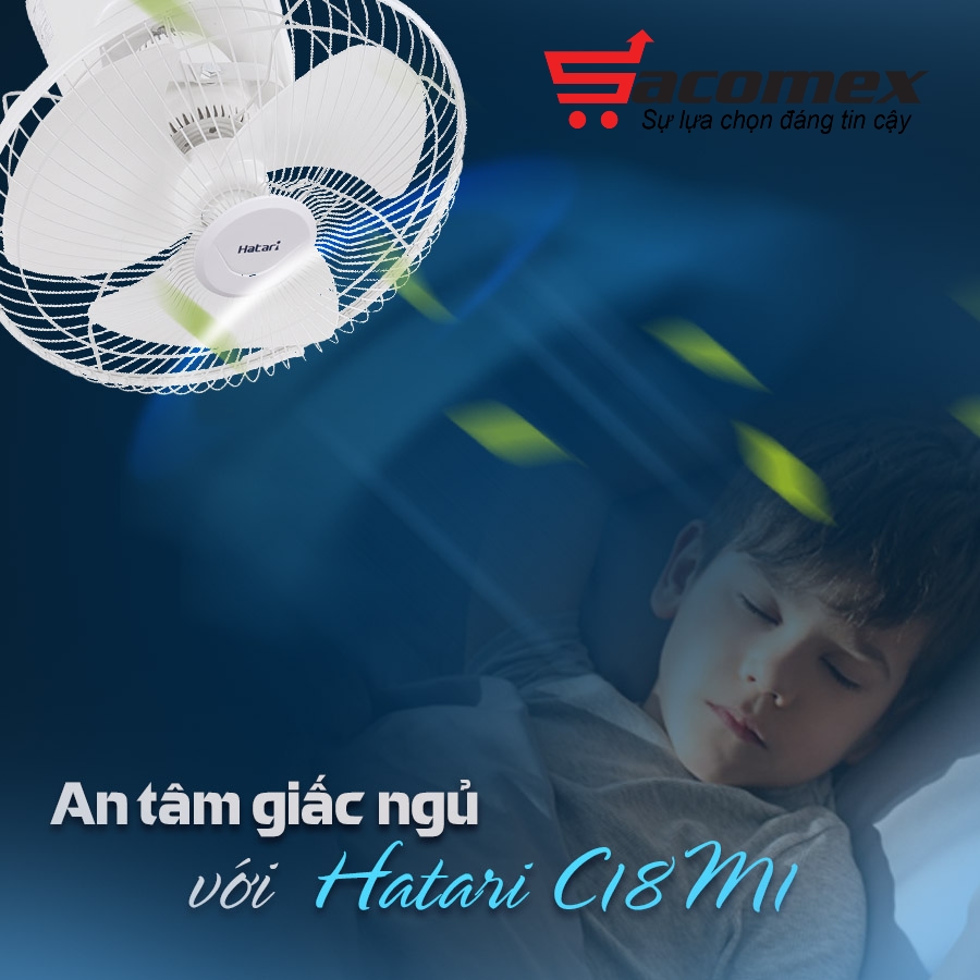 quạt đảo trần Hatari HE-C18M1