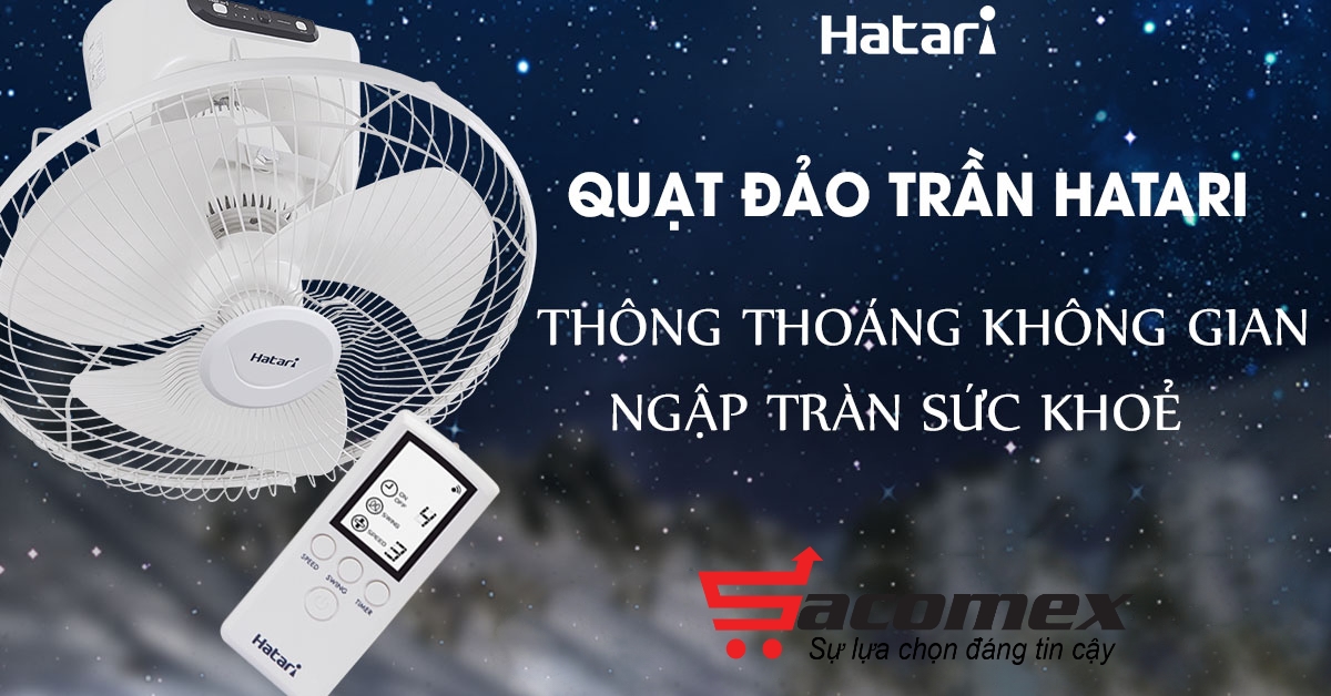 Các thành phần chính của quạt trần