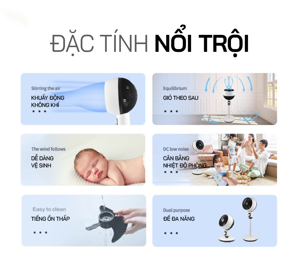 quạt đối lưu không khí Fujihome CF-25 (điều khiển cơ)