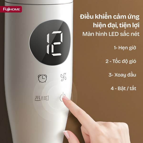 Đặc điểm nổi bật của quạt tuần hoàn không khí Fujihome CF201
