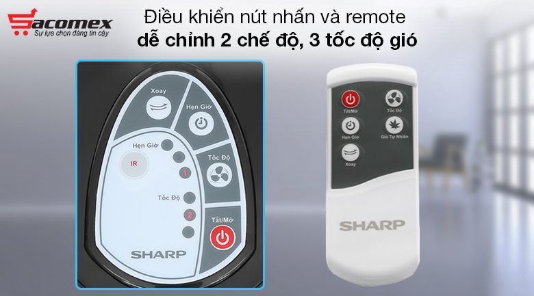 Điều khiển nút và remote