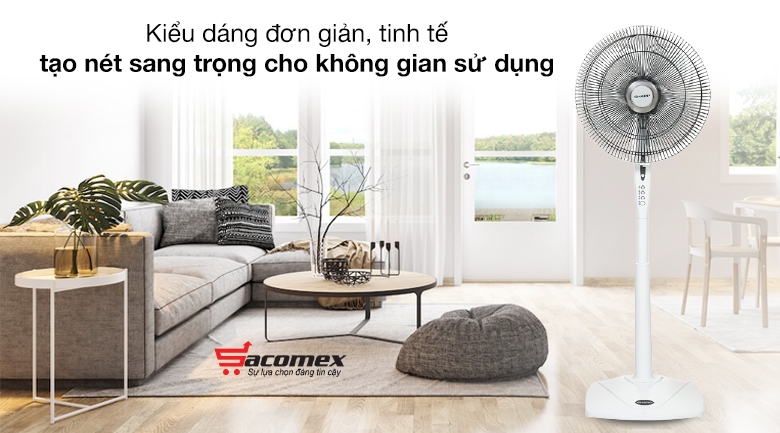 Quạt đứng Sharp PJ-S40RV-LG/WH