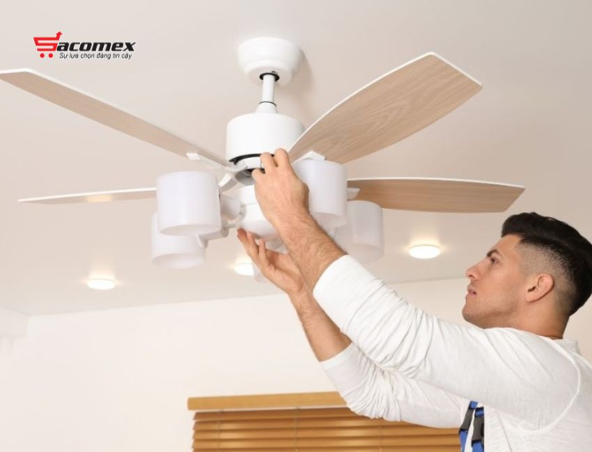 Lắp đặt và bảo trì quạt trần đúng cách