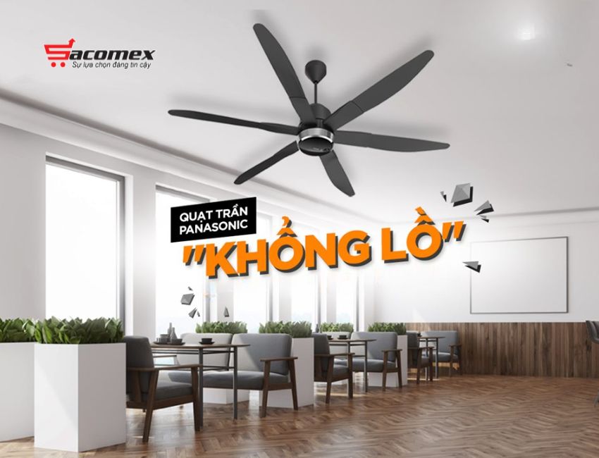 Top 5 mẫu quạt trần Panasonic đẹp nhất 2025