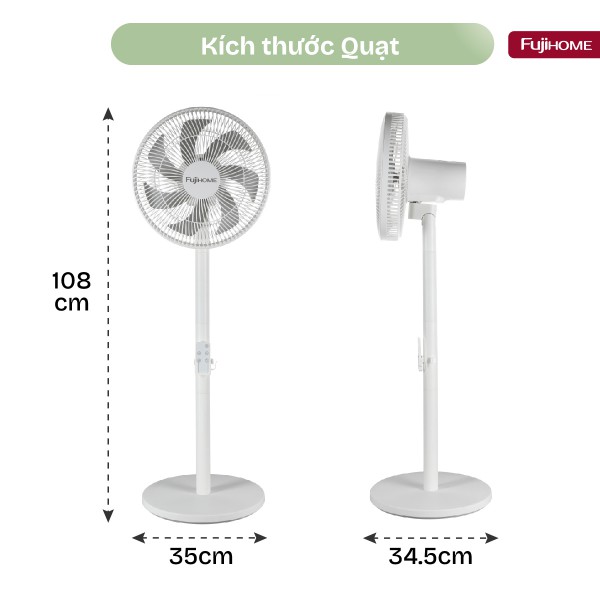 Đặc điểm nổi bật của quạt cây Fujihome SF3001