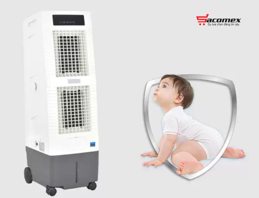 Quạt hơi nước có tốt cho em bé không? Rủi to tiềm ẩn