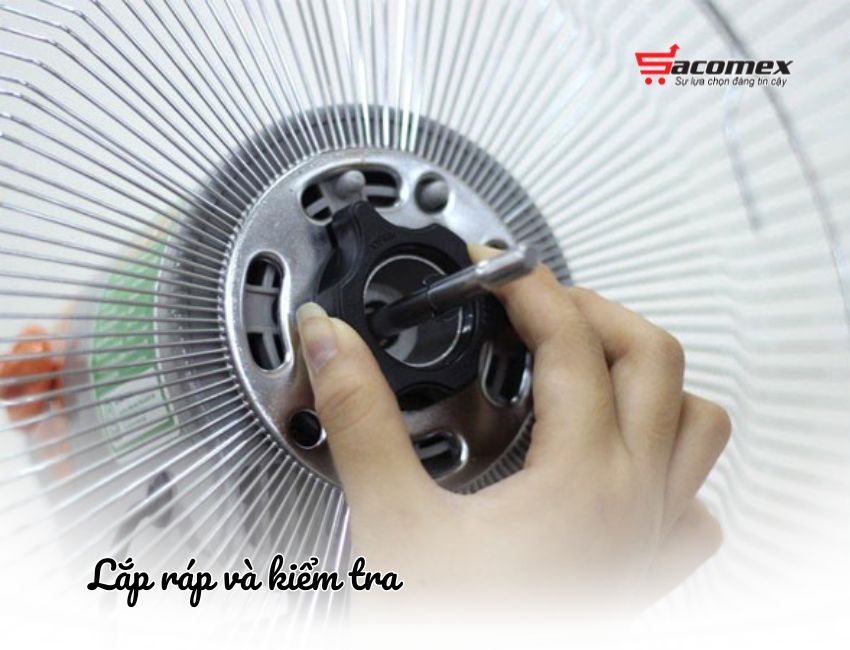 Hướng dẫn từng bước khắc phục quạt không quay