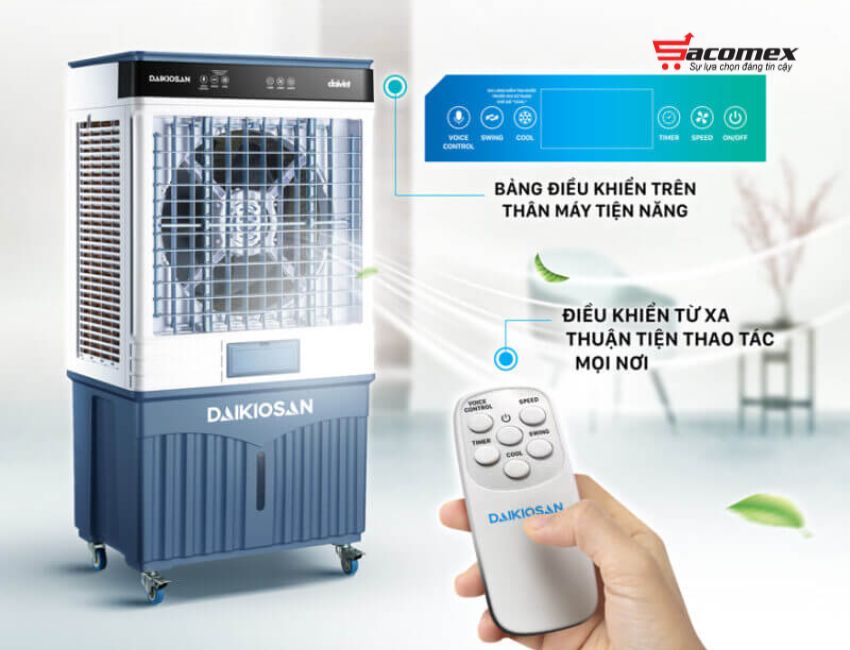 Tính năng hiện đại của quạt hơi nước