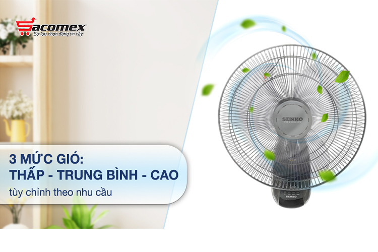 Quạt treo điều khiển từ xa Senko TR1628