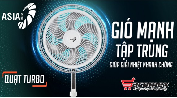 Lý do nên chọn quạt điện ASIAVINA TURBO PLUS - VY639891 chính hãng