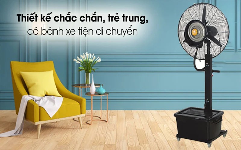 Ứng dụng thực tiễn của quạt phun sương Lifan Đ-24LF