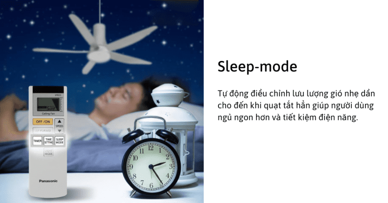 quạt trần Panasonic 6 cánh F-70ZBP
