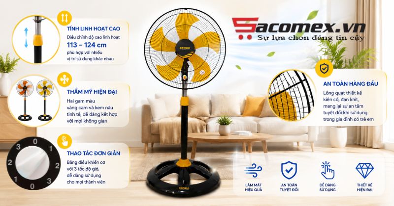Thiết kế thông minh mang đến sự tiện dụng cho mọi gia đình