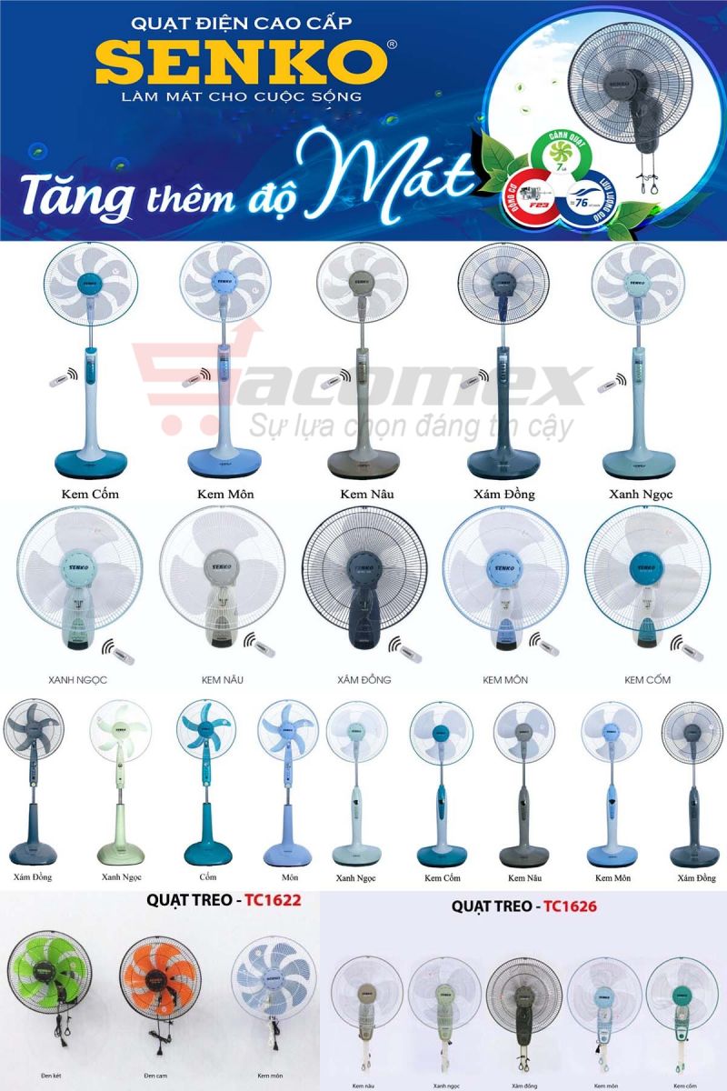 Tại sao quạt Senko là lựa chọn hoàn hảo cho thời tiết ở Quảng Trị