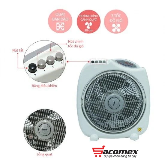 quạt hộp Senko BD1012