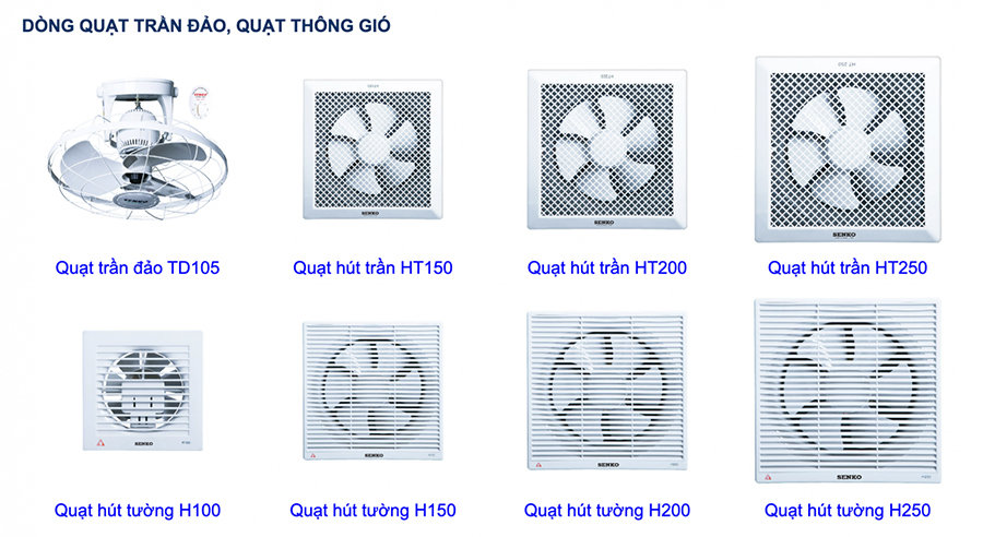 Quạt hút Senko