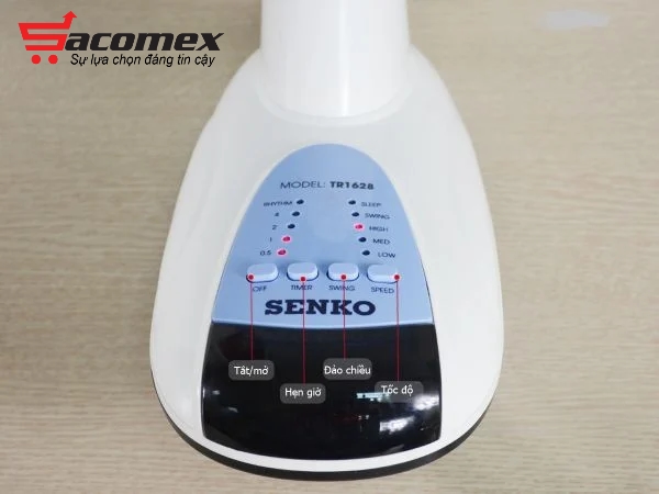 quạt treo điều khiển từ xa Senko TR1628