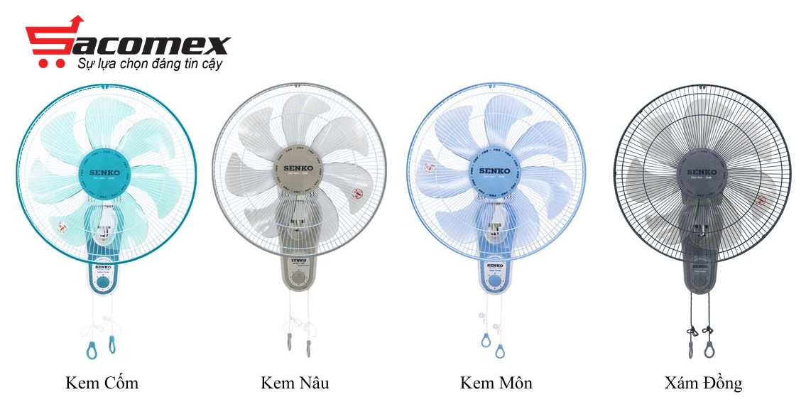 quạt treo tường 2 dây Senko TC1620