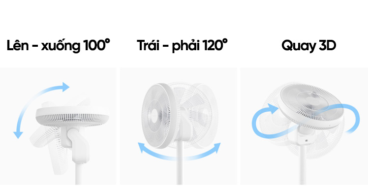 ​  quạt đứng tích điện Xiaomi Smartmi Gen 3 Pro Lite ZLBPKQXHS01ZM   Click and drag to move ​