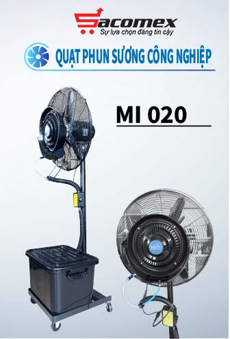Giới thiệu quạt phun sương công nghiệp MI020