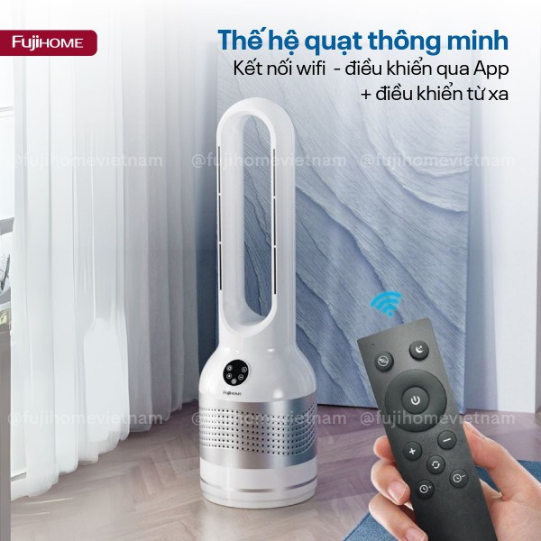 Đặc điểm nổi bật của quạt không cánh lọc không khí Fujihome BF22-HEPA