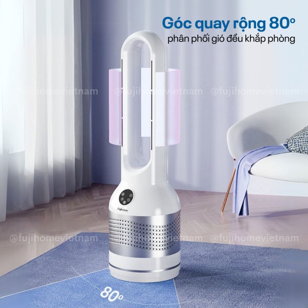 Đặc điểm nổi bật của quạt không cánh lọc không khí Fujihome BF22-HEPA