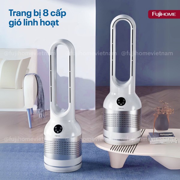 Đặc điểm nổi bật của quạt không cánh lọc không khí Fujihome BF22-HEPA
