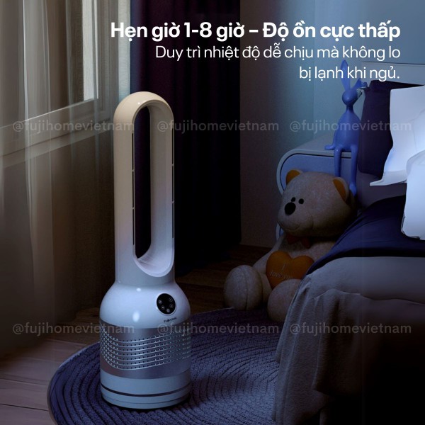 Đặc điểm nổi bật của quạt không cánh lọc không khí Fujihome BF22-HEPA