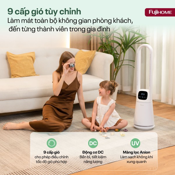 Điều khiển thông minh – Kết nối WiFi tiện lợi