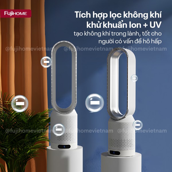 Điểm nổi bật nhất của Fujihome BF16 chính là khả năng lọc không khí và khử khuẩn
