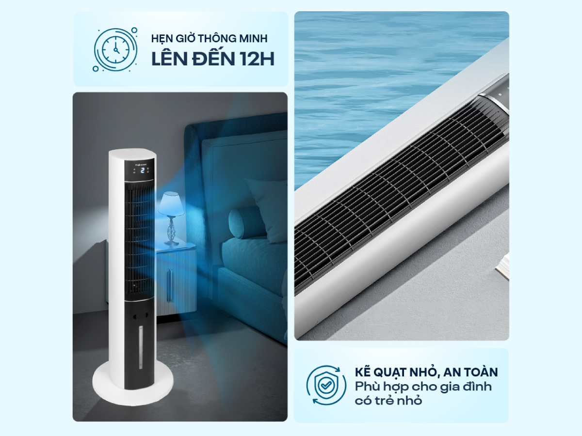 Đặc điểm nổi bật của quạt tháp hơi nước cao cấp Fujihome AC-18LE