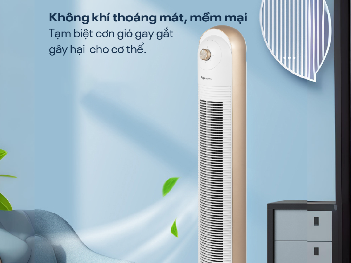 Đặc điểm nổi bật của quạt tháp cao cấp Fujihome TF-13EM