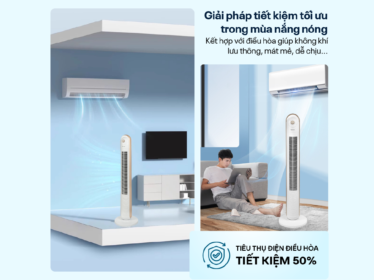 Đặc điểm nổi bật của quạt tháp cao cấp Fujihome TF-13EM