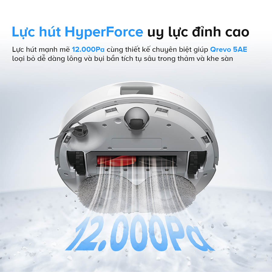 Ưu điểm nổi bật của Robot hút bụi lau nhà Roborock QRevo 5AE