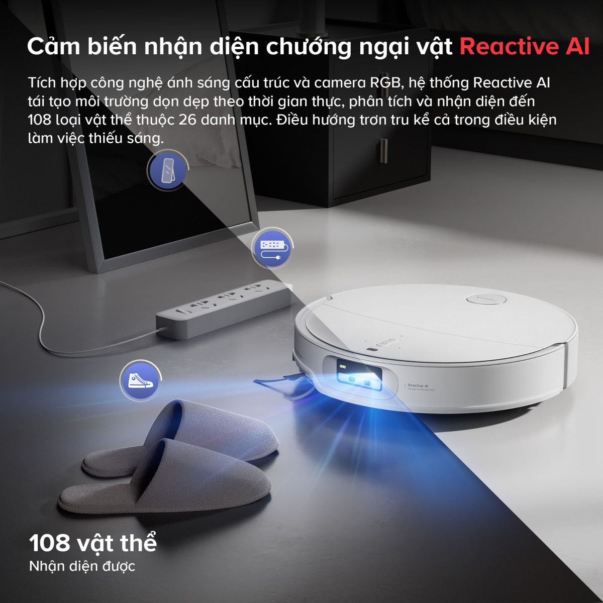 Ưu điểm nổi bật của Robot hút bụi lau nhà Roborock QRevo EdgeT