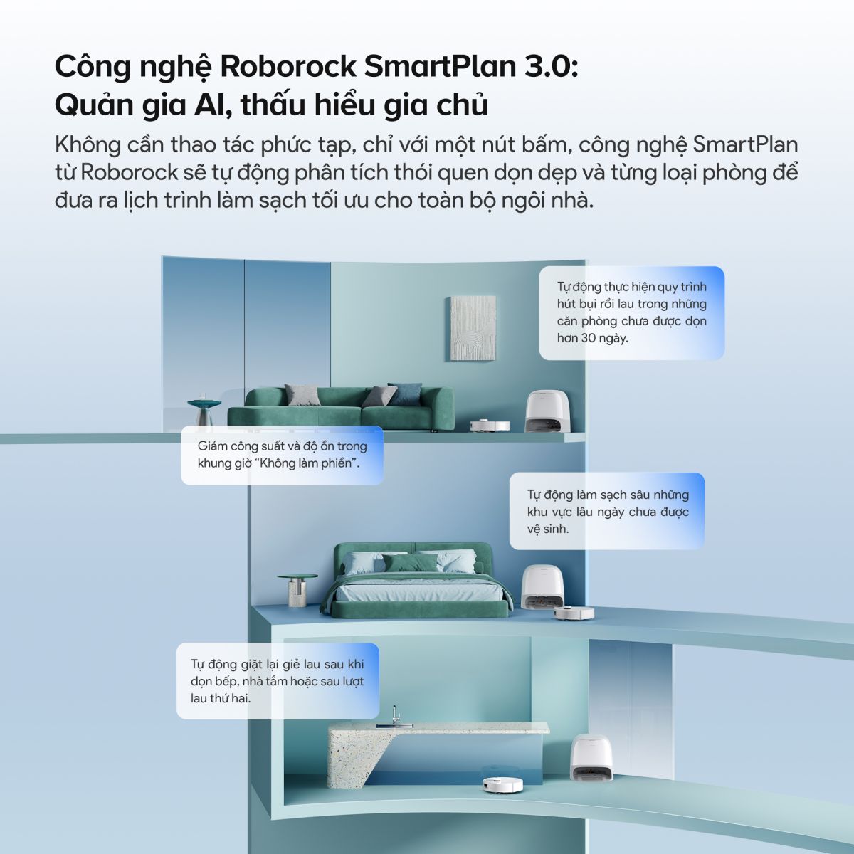 Ưu điểm nổi bật của Robot hút bụi lau nhà Roborock QRevo Curv 2 Flow