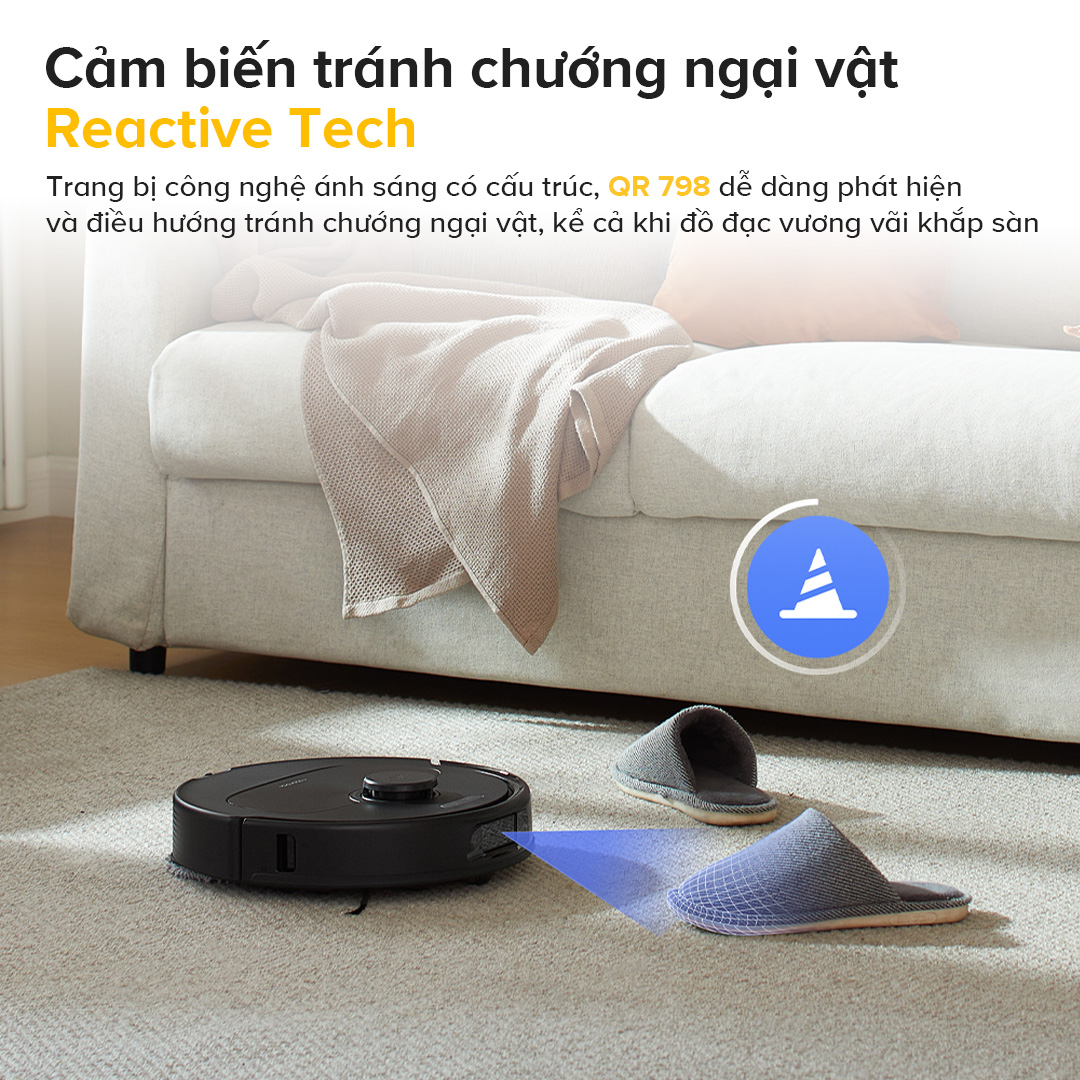 Công nghệ Reactive Tech tránh vật cản