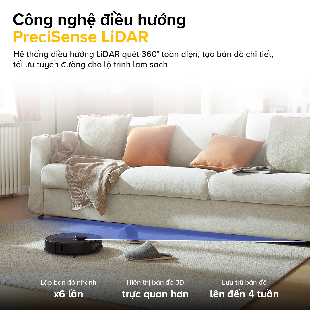Điều hướng PreciSense LiDAR 360°